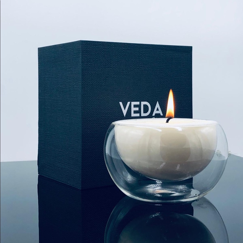 Handmade soy wax VEDA candle 12Oz